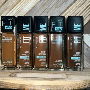 Maybelline Fit Me Matte + Poreless Foundation Buying 1 - Select color